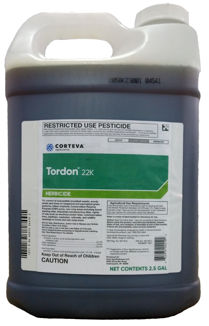 Corteva Tordon 22k Herbicide – 2.5 Gal