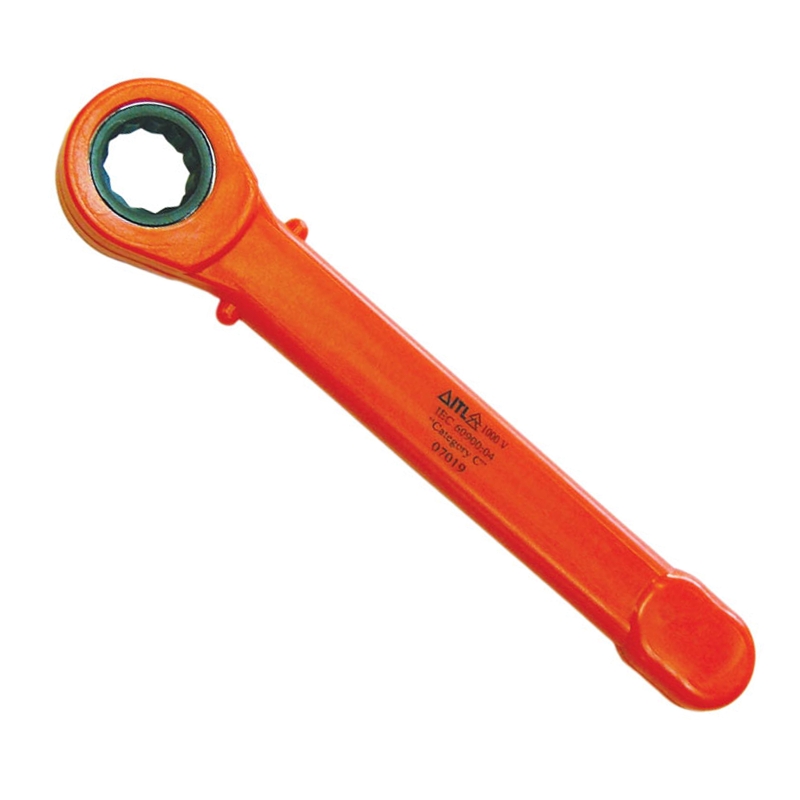 Jameson Insulated Ratcheting Box Wrench